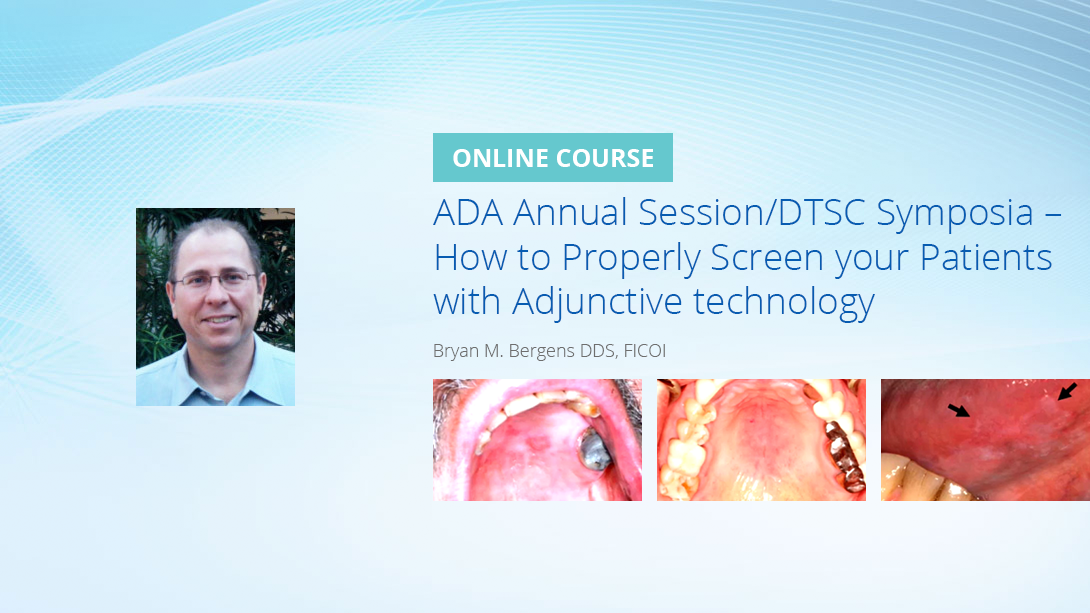 DT Study Club Webinar ADA Annual Session/DTSC Symposia How to